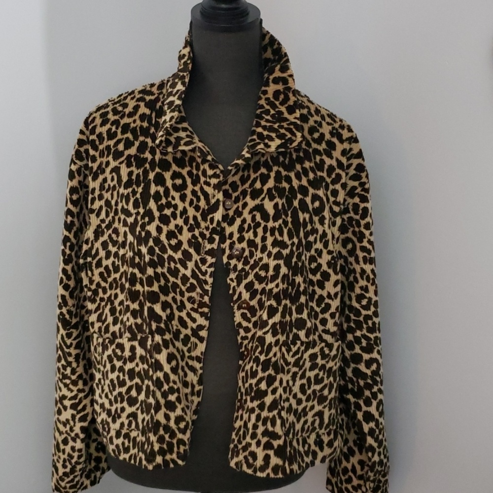Animal Print Jacket